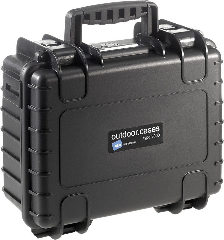 B&W Outdoor Cases Type 3000 Svart (m. avdelare) - 7
