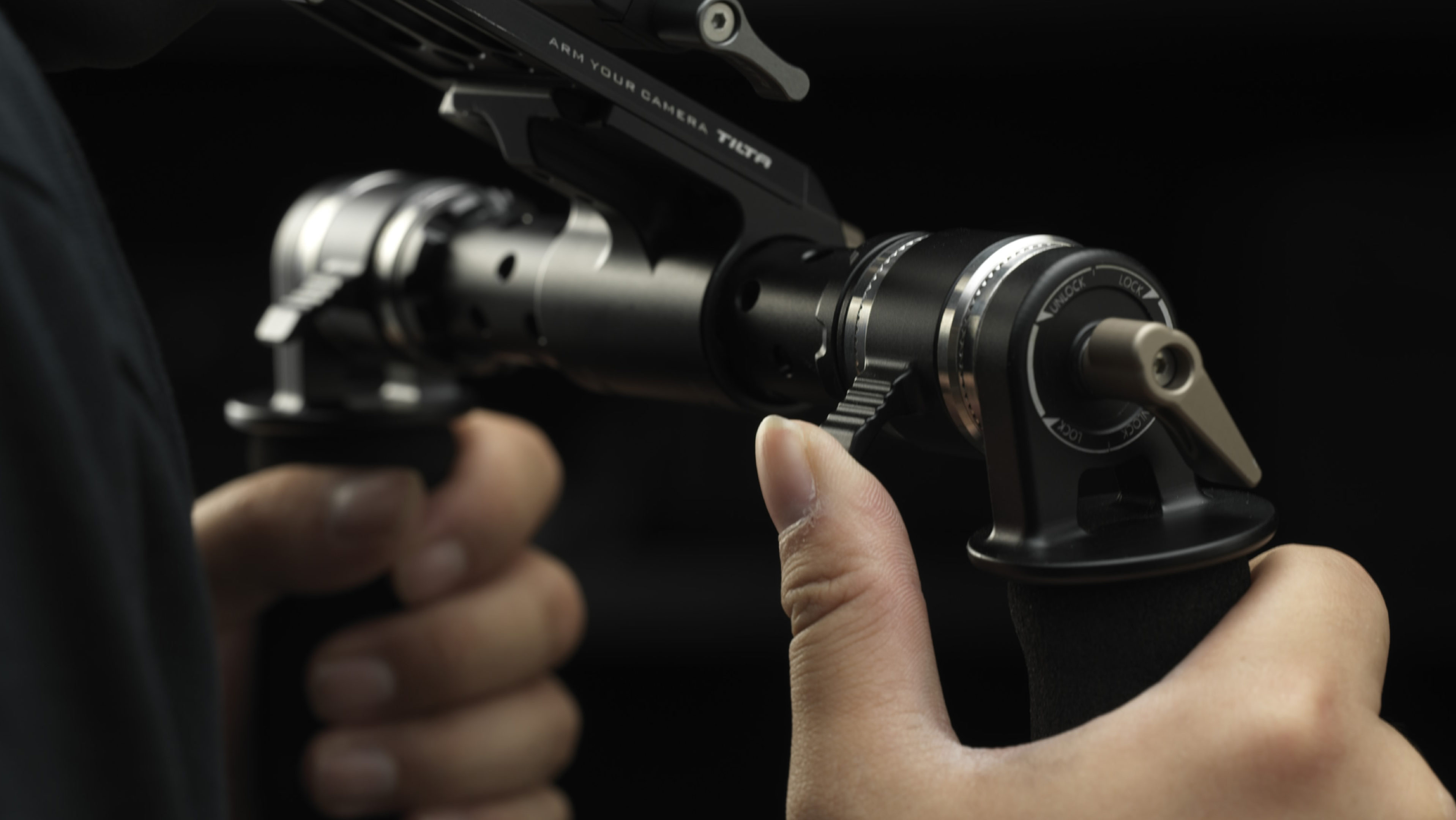 Tilta Right Side Quick Adjust Rosette Adapter - Black - 6