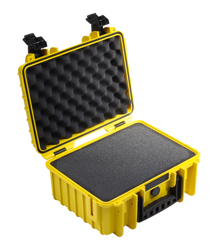 B&W Outdoor Cases Type 3000 Gul (m. skumplast) - 4