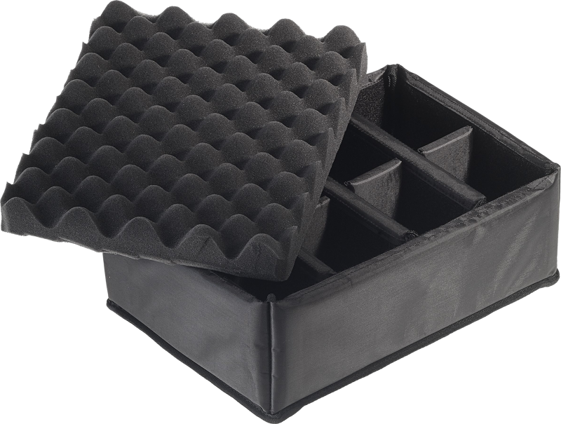 B&W Outdoor Cases Type 3000 Gul (m. avdelare) – för filmskapare - 3