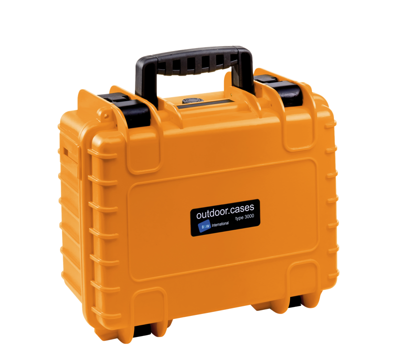 B&W Outdoor Cases Type 3000 Orange (utan inredning - 4