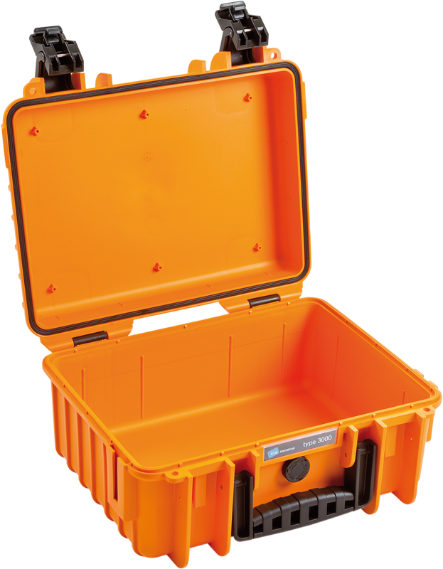 B&W Outdoor Cases Type 3000 Orange (utan inredning