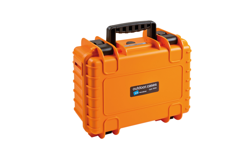 B&W Outdoor Cases Type 3000 Orange (m. avdelare) - 7