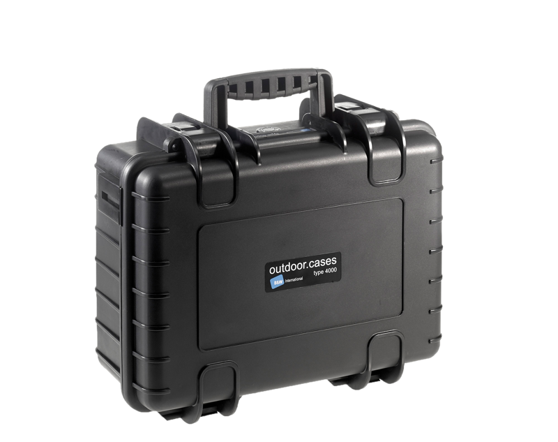 B&W Outdoor Cases Type 4000 Svart (utan inredning) – för filmskapare - 2