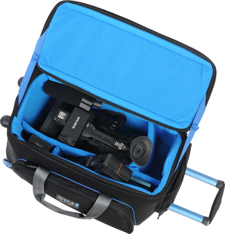 Orca OR-510 Classic Shoulder Bag Medium w Built in Trolley - 7