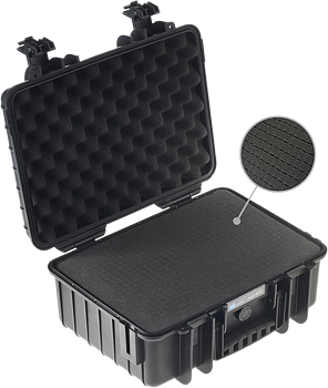 B&W Outdoor Cases Type 4000 Svart (m. skumplast)