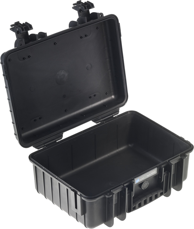 B&W Outdoor Cases Type 4000 Svart (m. skumplast) - 7