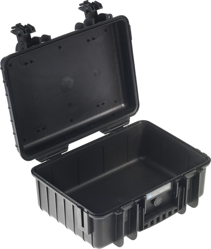B&W Outdoor Cases Type 4000 Svart (m. avdelare) - 5