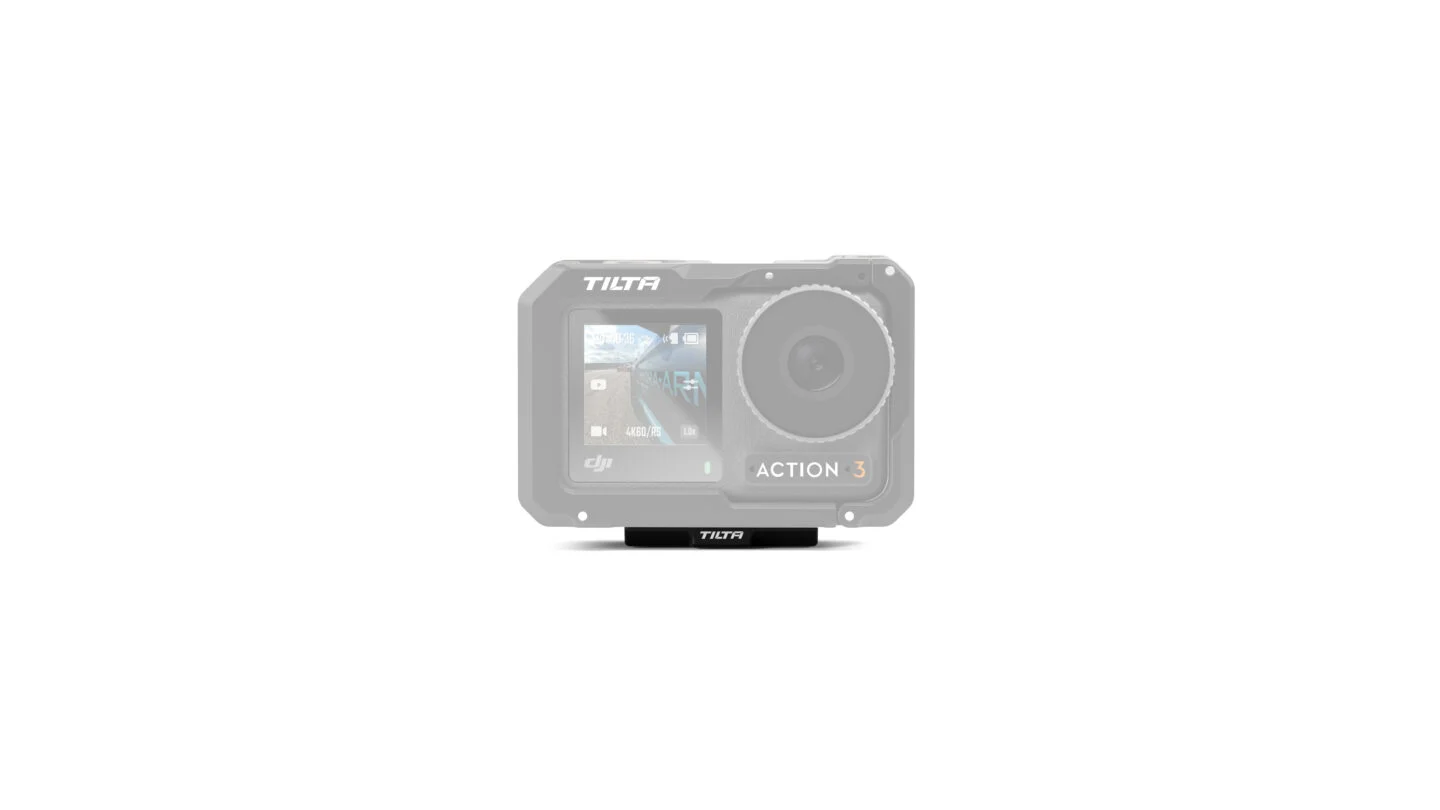 Tilta Magnetic 1/4"-20 Mounting Baseplate for DJI Osmo Action Series - Titanium Gray - 3