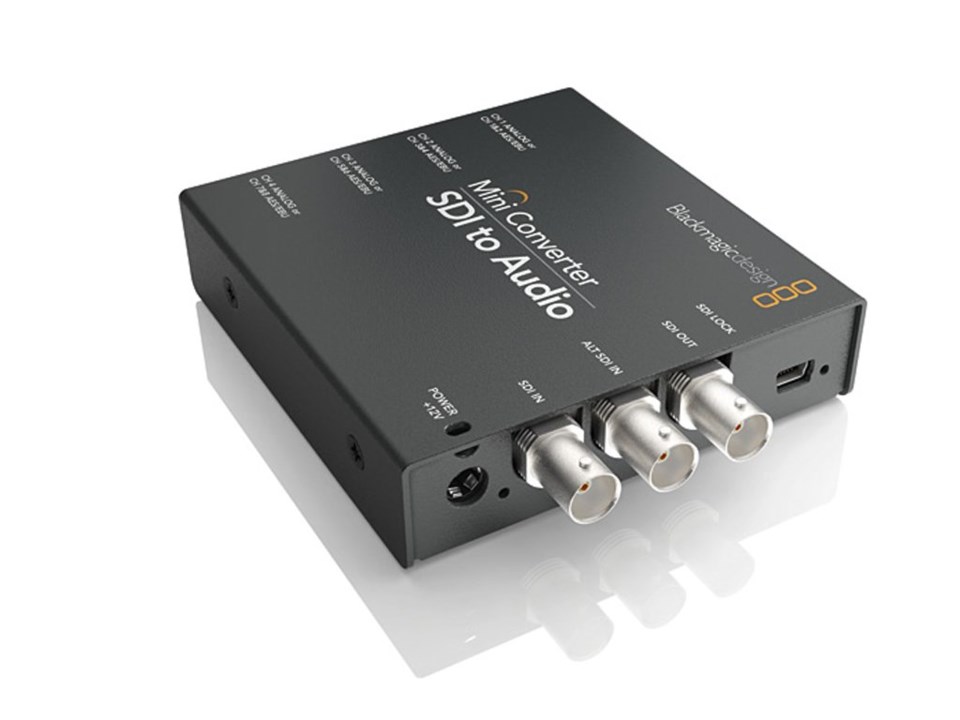 Blackmagic Design Mini Converter - SDI To  Audio 