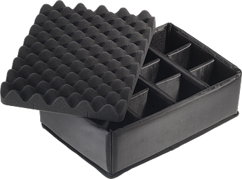 B&W Outdoor Cases Type 4000 Gul (m. avdelare)