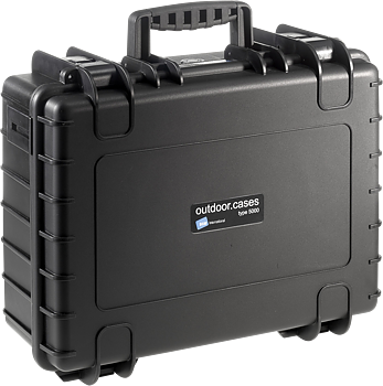 B&W Outdoor Cases Type 5000 Svart (utan inredning)