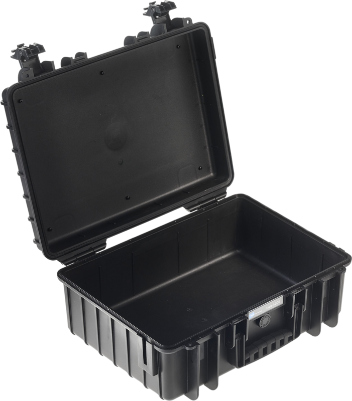 B&W Outdoor Cases Type 5000 Svart (utan inredning) – för filmskapare