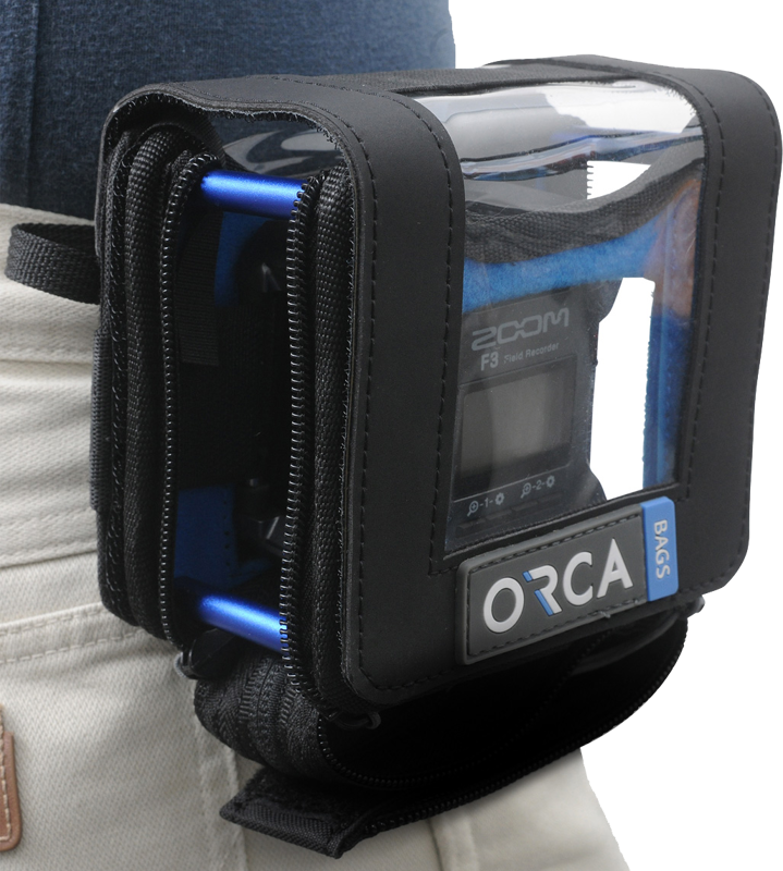 Orca OR-264 Audio Mixer Bag for the new ZOOM F3 mixer - 16