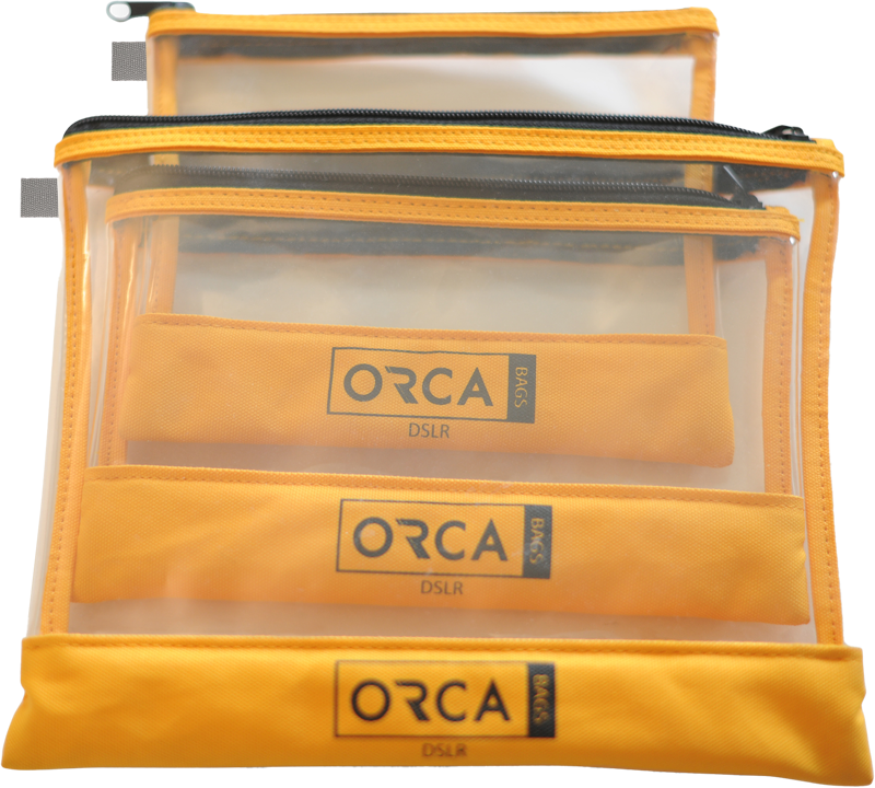 Orca OR-599 Transparent pouches Kit  for DSLR Accessories (3 pcs) – för filmskapare - 6