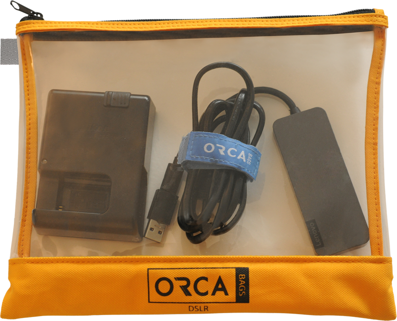 Orca OR-599 Transparent pouches Kit  for DSLR Accessories (3 pcs) – för filmskapare - 4
