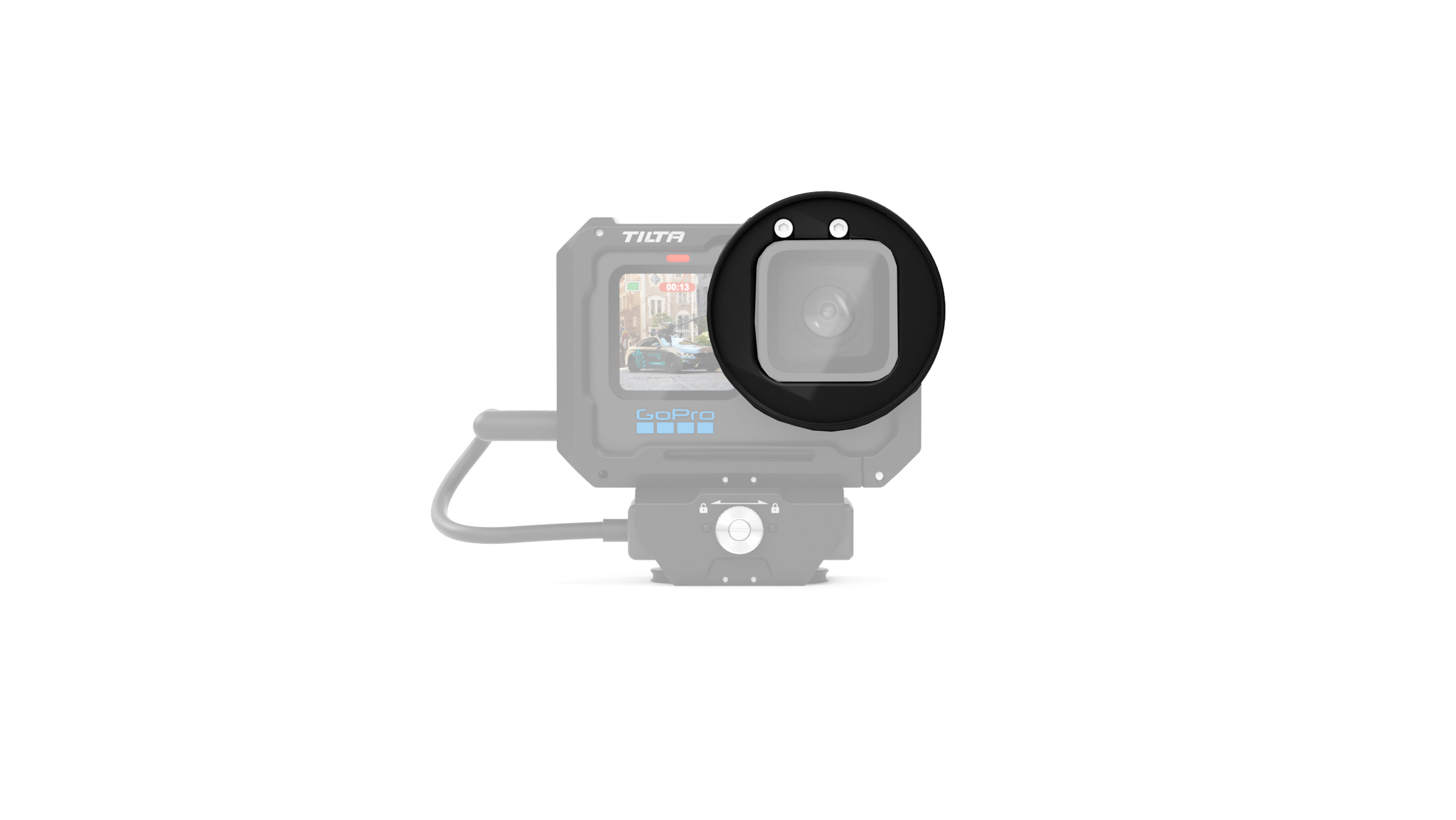 Tilta 52mm Filter Tray Adapter Ring for GoPro HERO11 - Titanium Gray - 4