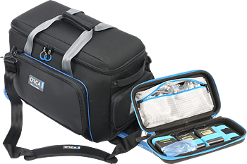 Orca OR-510 Classic Shoulder Bag Medium w Built-in Trolley // Kit with freeOR-655 Hardshell Acc Bag