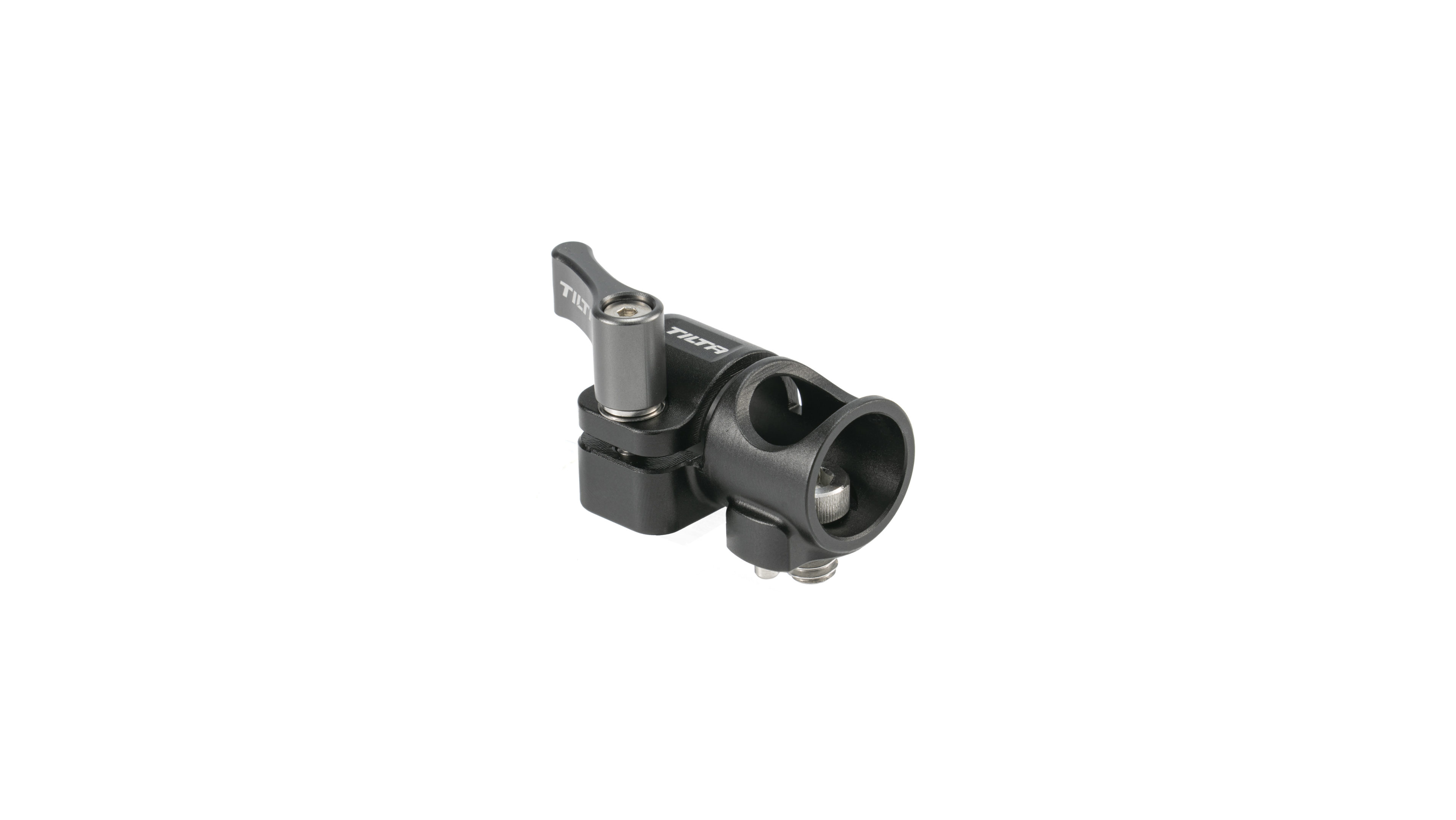 Tilta 15mm Rod Holder to 1/4"-20 Adapter (Side Mounted) - Black - 2