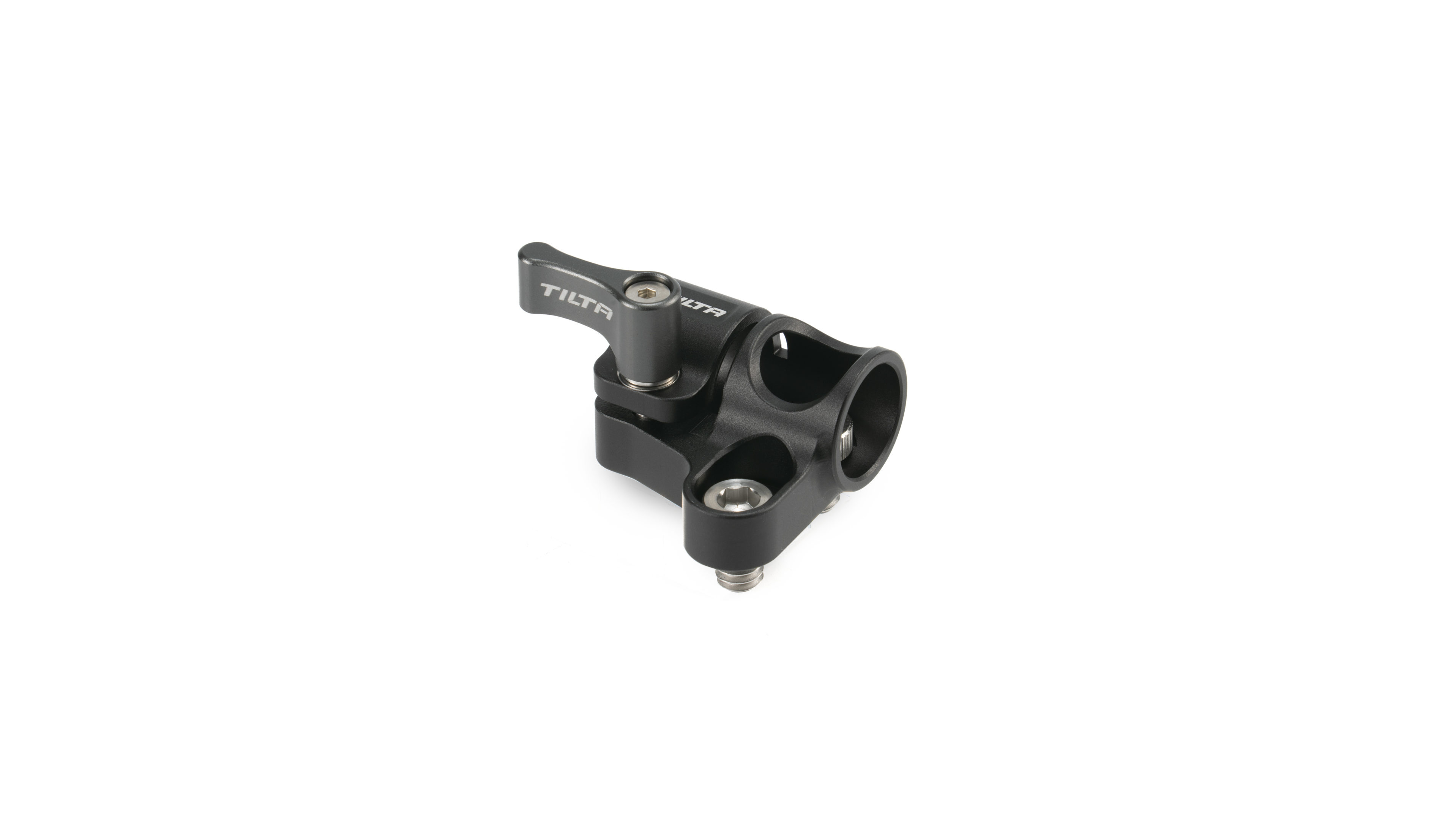Tilta 15mm Rod Holder to Dual 1/4"-20 Adapter - Black - 2