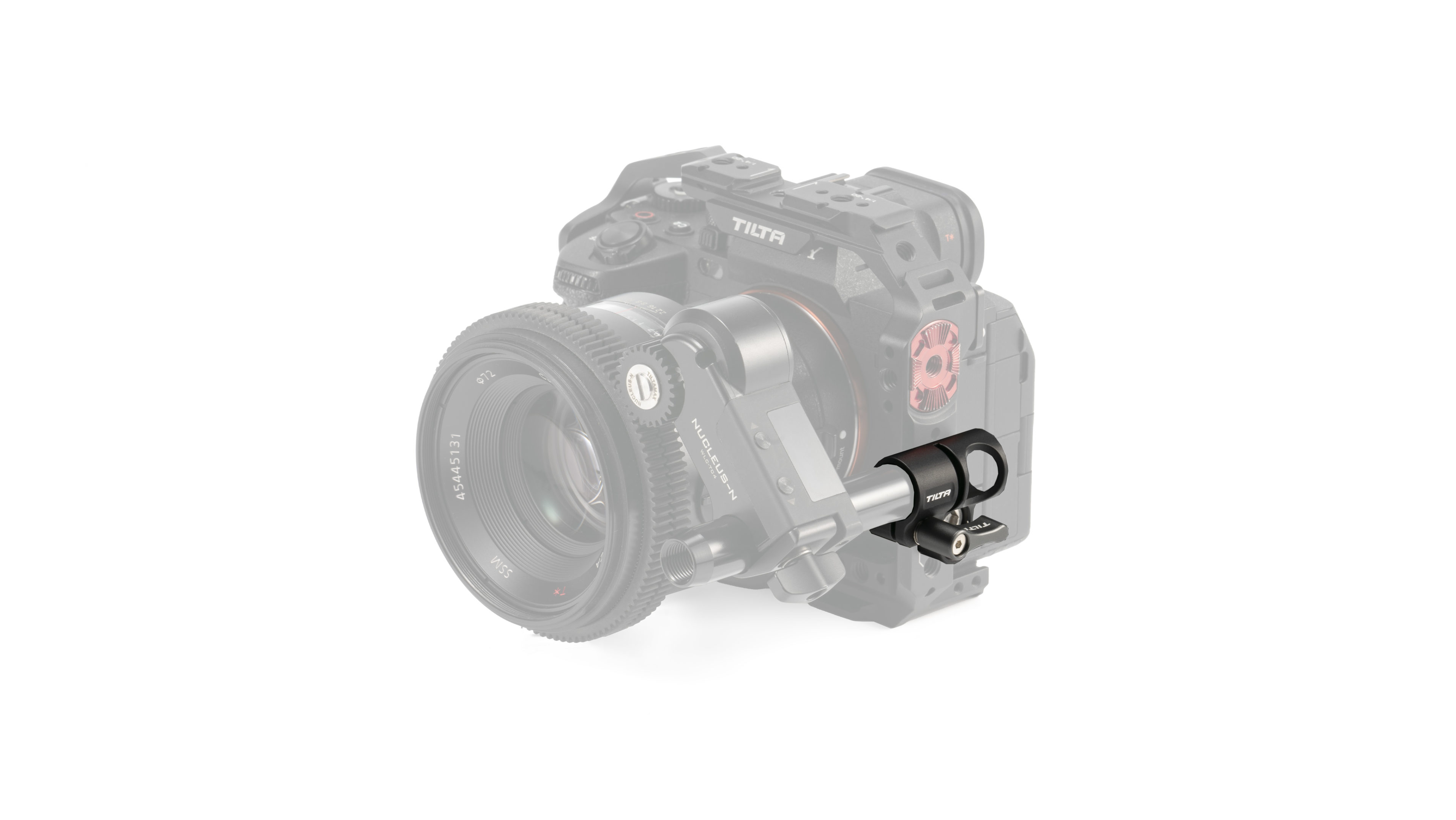 Tilta 15mm Rod Holder to Dual 1/4"-20 Adapter - Black