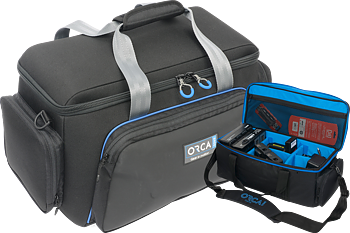 Orca OR-508 Classic Shoulder Bag Small // Kit with free OR-128 Universial Accessories Medium Case