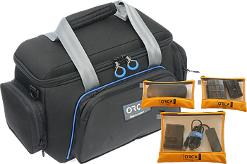 Orca OR-504 Classic Shoulder Bag X-Small // Kit with free OR-599 Pouches