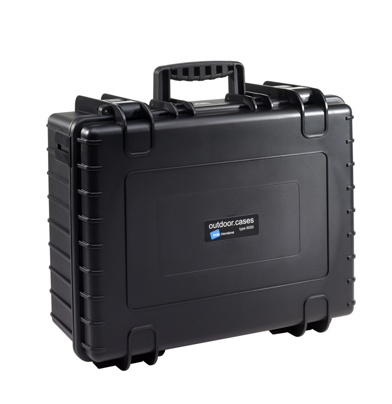 B&W Outdoor Cases Type 6000 Svart (utan inredning) - 4