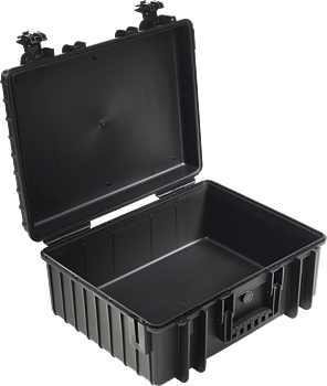 B&W Outdoor Cases Type 6000 Svart (utan inredning)