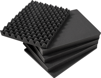 B&W Outdoor Cases Type 6000 Gul (m. skumplast)
