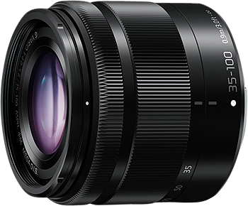 Panasonic Lens G Vario 35-100mm F/4-5.6  Black