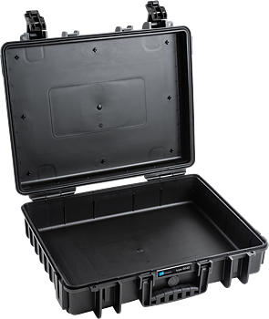B&W Outdoor Cases Type 6040 Svart (utan inredning)