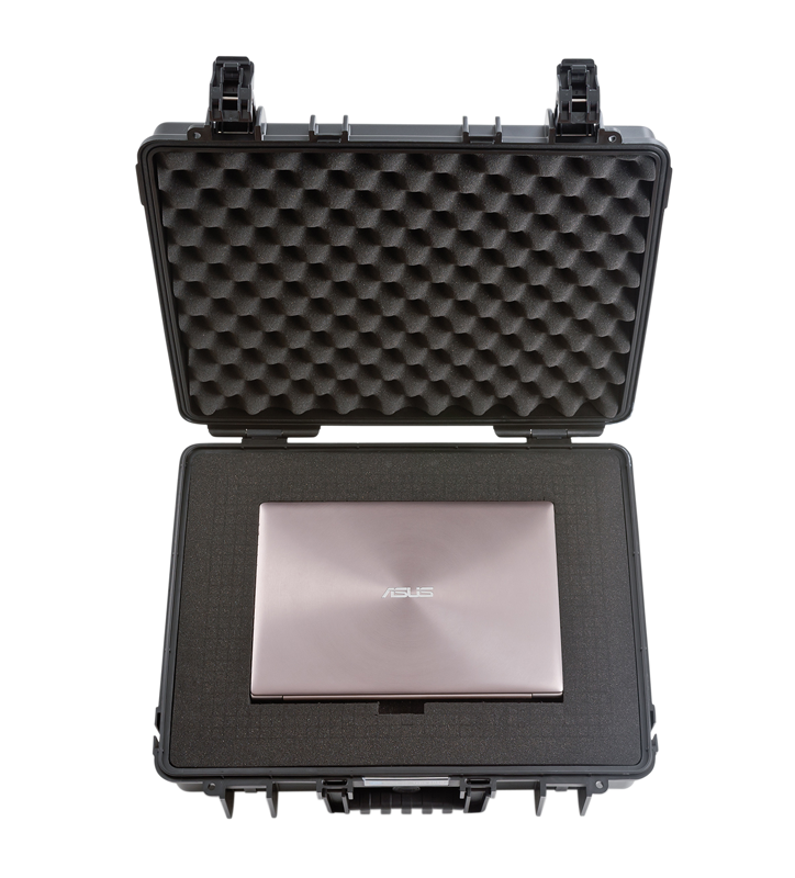 B&W Outdoor Cases Type 6040 Svart (m. skumplast) - 5