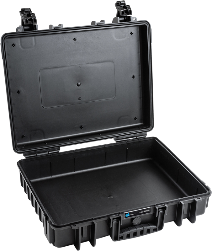 B&W Outdoor Cases Type 6040 Svart (m. skumplast) - 10