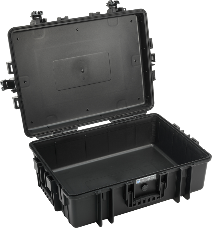 B&W Outdoor Cases Type 6500 Svart (m. skumplast) - 7