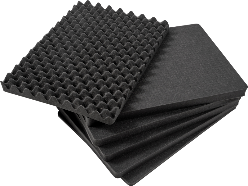 B&W Outdoor Cases Type 6500 Svart (m. skumplast) - 3