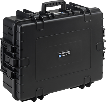 B&W Outdoor Cases Type 6500 Svart (m. skumplast)