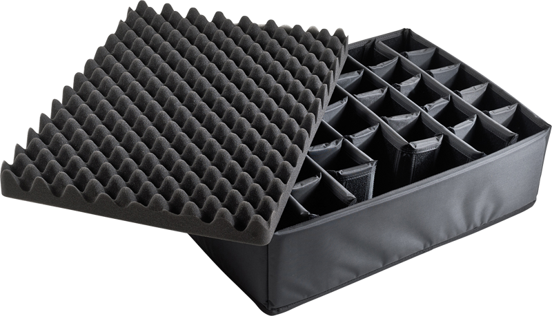 B&W Outdoor Cases Type 6500 Svart (m. avdelare) - 3