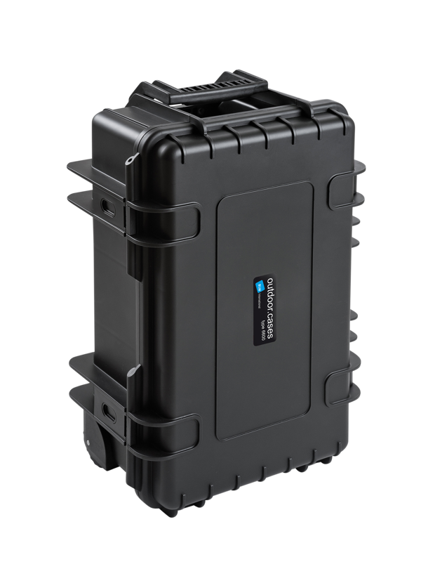 B&W Outdoor Cases Type 6600 Svart (utan inredning) - 6