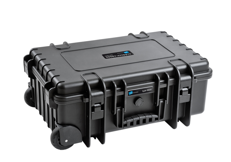 B&W Outdoor Cases Type 6600 Svart (utan inredning) - 5