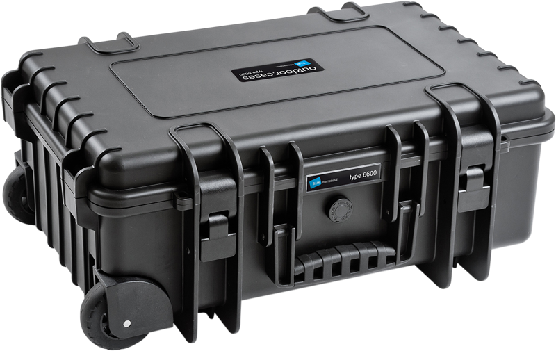 B&W Outdoor Cases Type 6600 Svart (m. skumplast) – för filmskapare - 12
