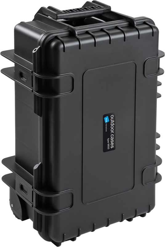 B&W Outdoor Cases Type 6600 Svart (m. skumplast) – för filmskapare - 2