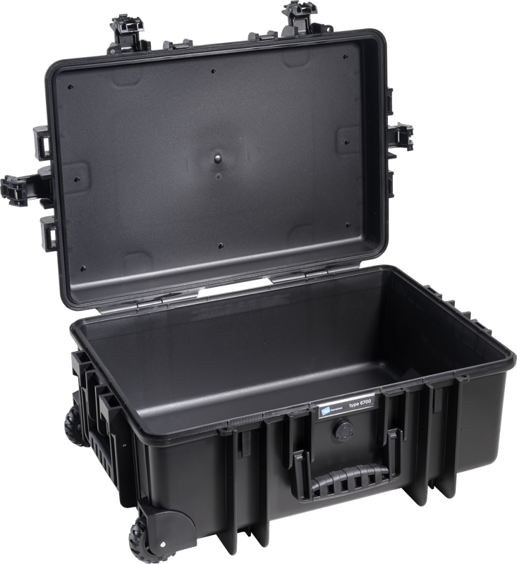 B&W Outdoor Cases Type 6700 Svart (m. skumplast) – för filmskapare - 6