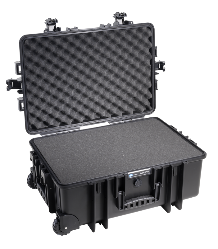 B&W Outdoor Cases Type 6700 Svart (m. skumplast) – för filmskapare - 5