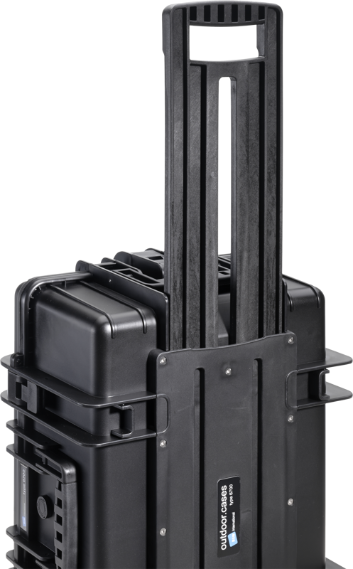 B&W Outdoor Cases Type 6700 Svart (m. skumplast) – för filmskapare - 8