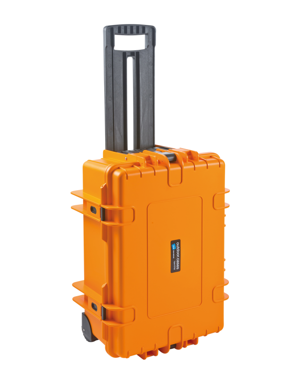 B&W Outdoor Cases Type 6700 Orange (utan inredning – för filmskapare - 5