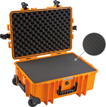 B&W Outdoor Cases Type 6700 Orange (m. skumplast)