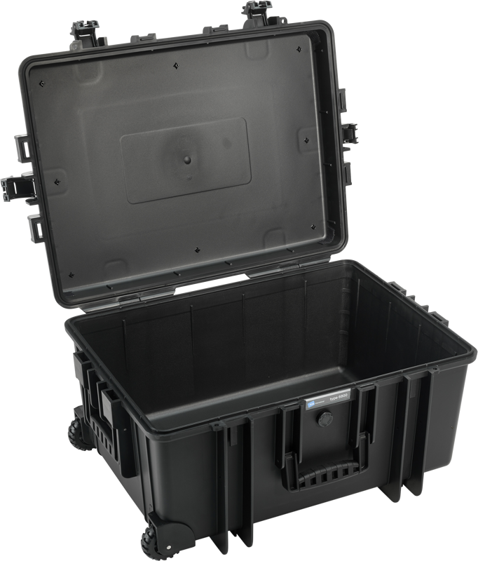 B&W Outdoor Cases Type 6800 Svart (utan inredning) - 3