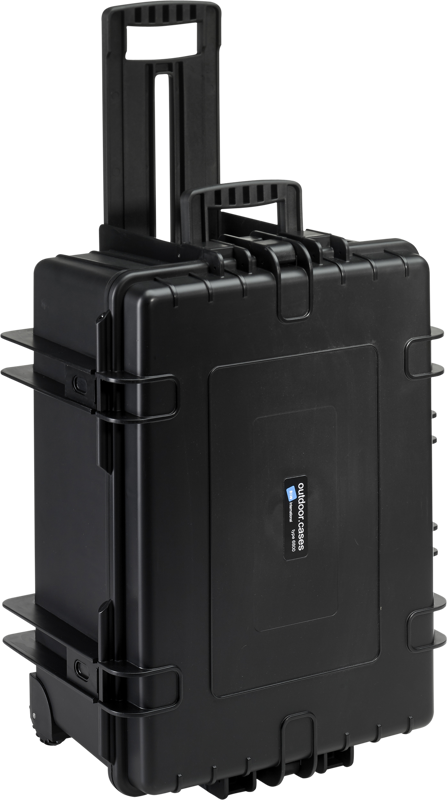 B&W Outdoor Cases Type 6800 Svart (m. skumplast) – för filmskapare - 7