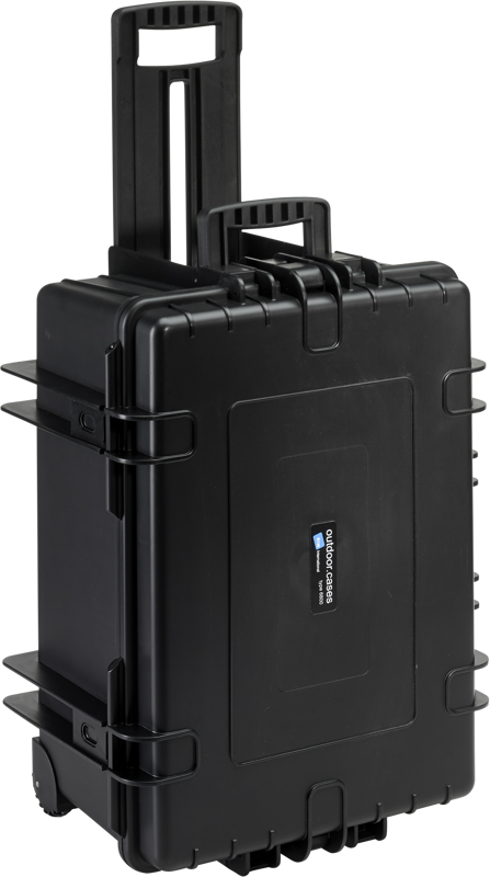 B&W Outdoor Cases Type 6800 Svart (m. avdelare) - 6
